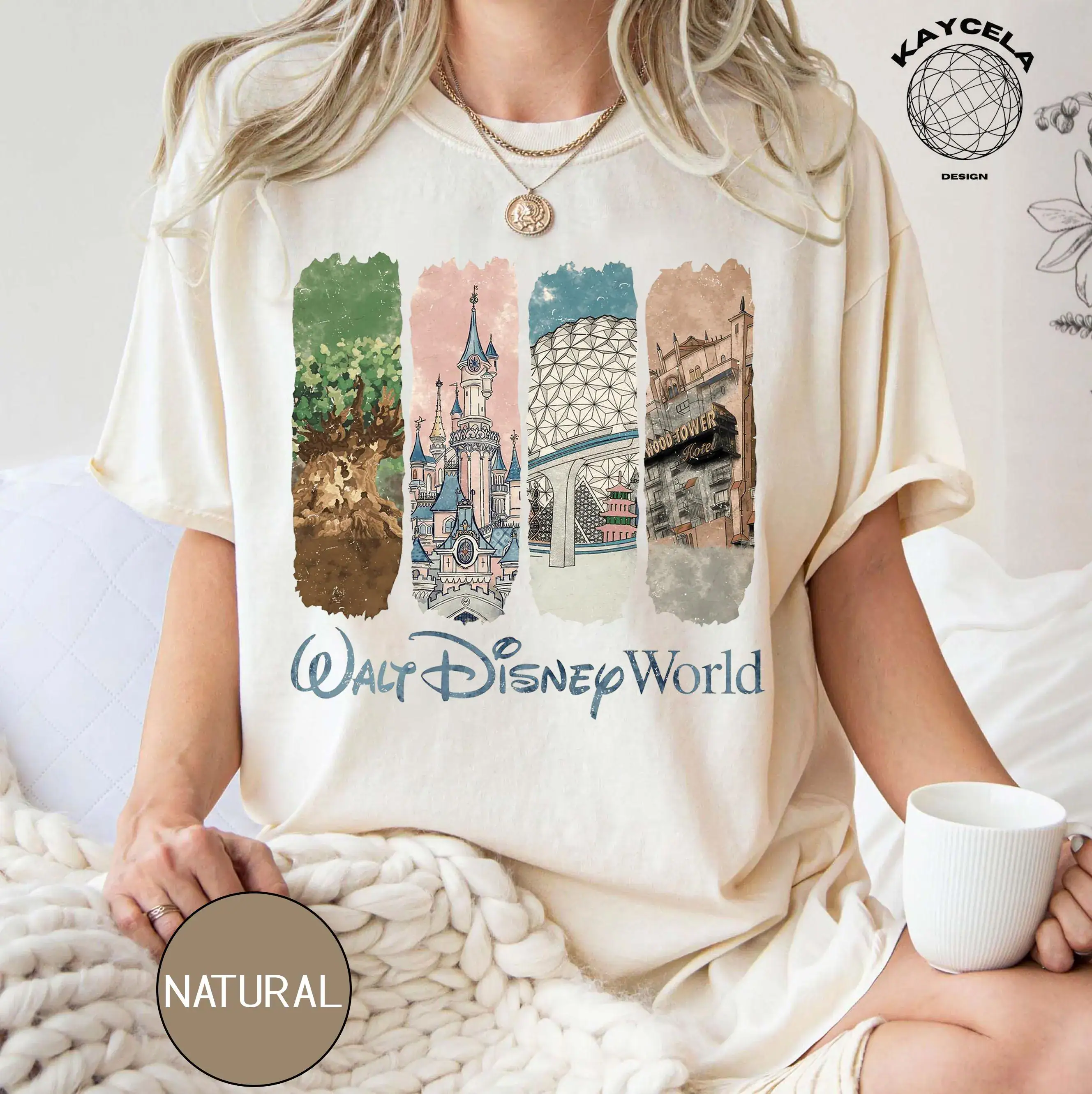 Retro Walt Disney World Shirt, Magic Kingdom Epcot Hollywood Studios Animal Kingdom Shirt, Family Matching Disneyworld Tee