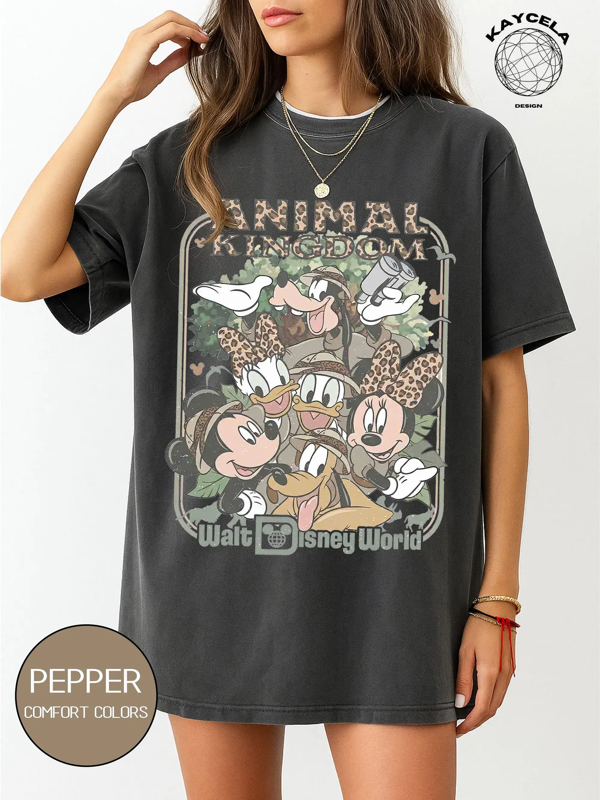 Disney Mickey & Friends Animal Kingdom Safari Mode Shirt, Walt Disney World Trip Tee, Let's Get Wild Gift Shirt, Disneyland Holiday Family - Image 3