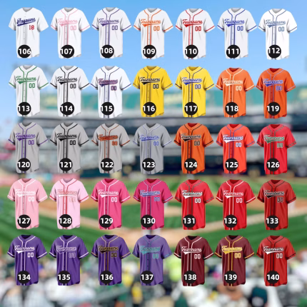 Custom Baseball Jersey: Personalized Name & Number logo, Team sport uniform, Valentine's Day Birthday Gift for Men Women Kid Toddler Fans - Image 7