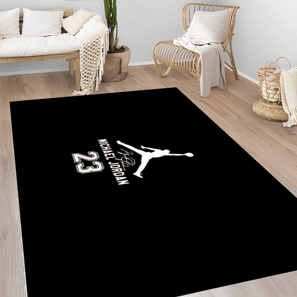 Basketball rug, Jordan pattern rug, art design rug, AI basketball rug, air jorda Luxury Area Rug Soft Floor Carpet for Living Room Bedroom
