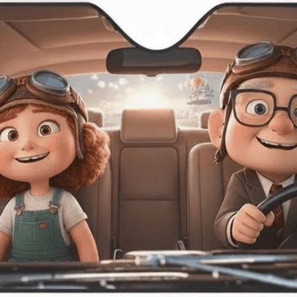 UP Auto Windshield Sun Shade Reflective UV Block Front Window Cover for DN Fans