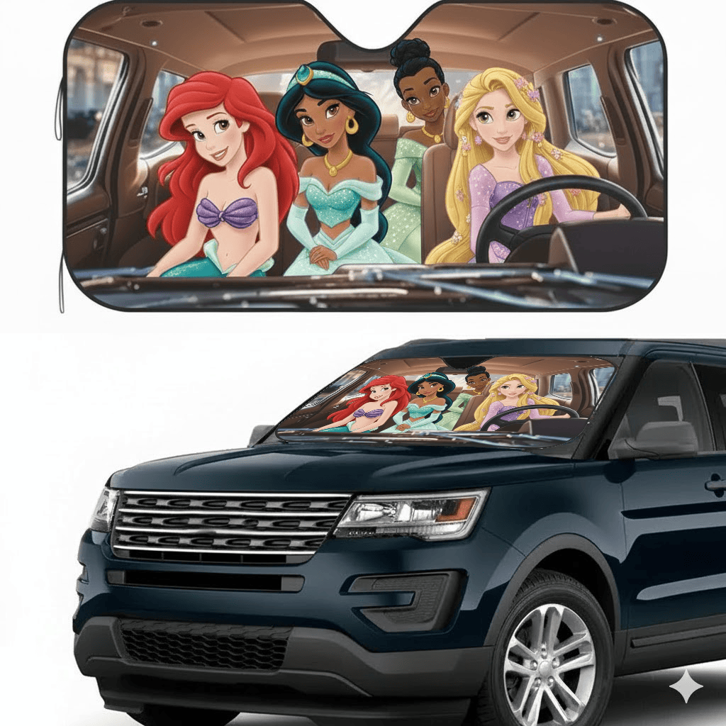 DN Universal Car Sunshade Heat Insulation Windshield Protector Gift for DN Fans