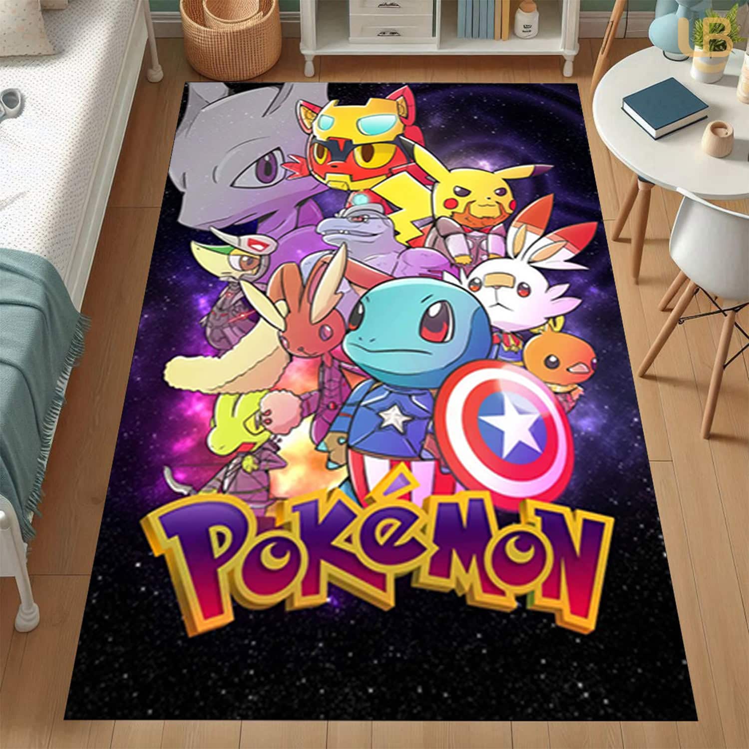 Anime Avengers Anime 1 Rug Living Room Floor Decor Fan Gifts Washable Area Rug Stylish Living Room Floor Carpet