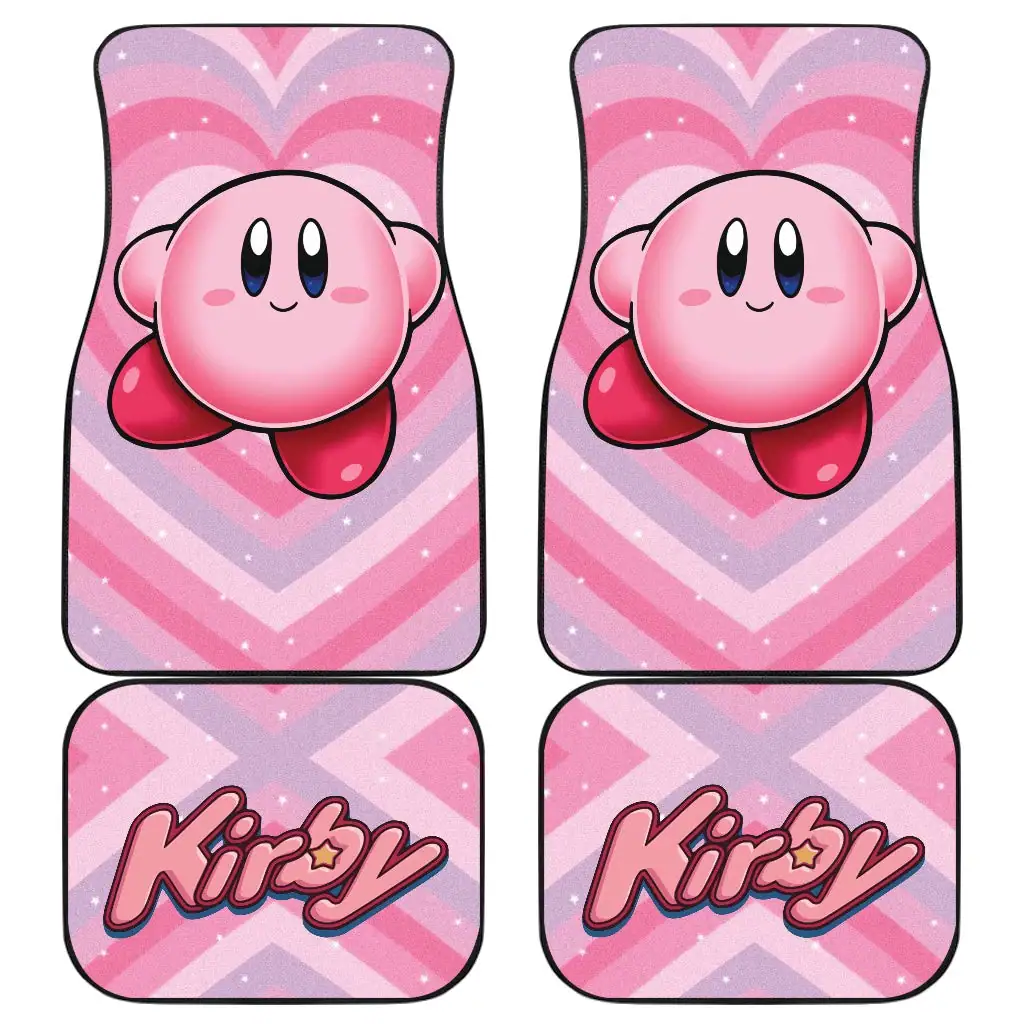 Kirby Custom Car Floor Mats Universal Fit Nintendo Auto Accessories