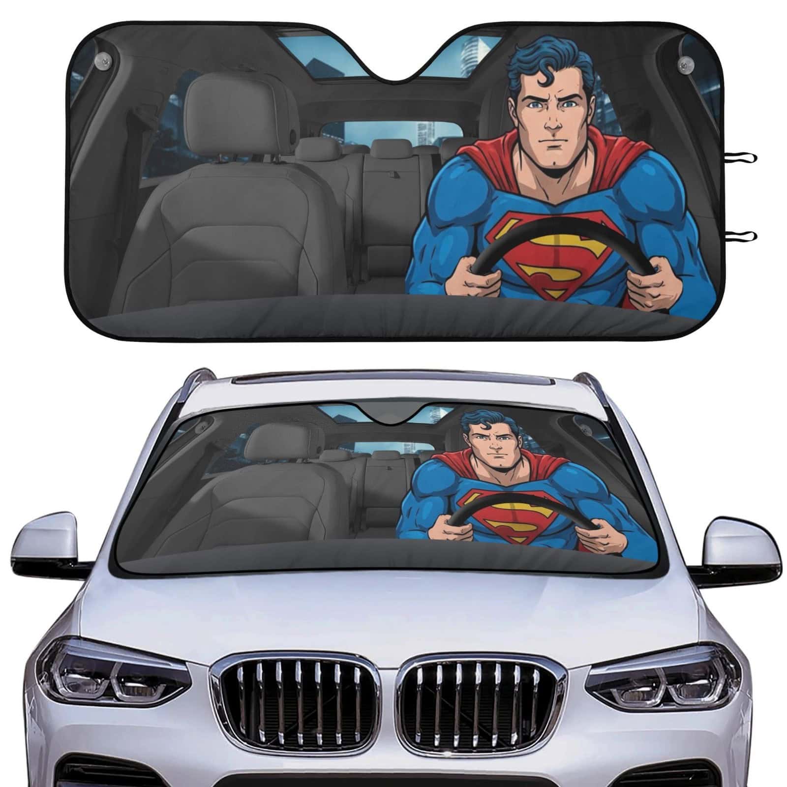 Car Windshield Sunshade Foldable UV Protection Front Window Cover Gift for Fans