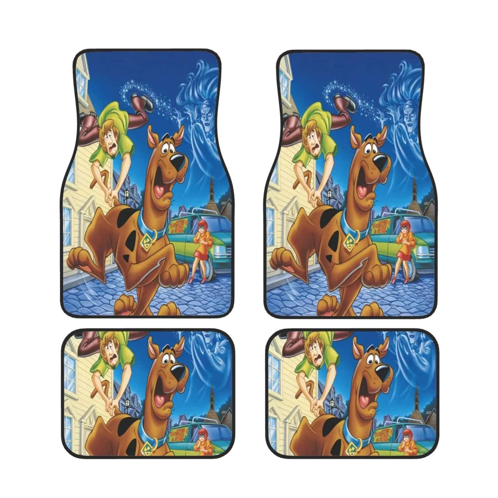 Scooby-Doo & Shaggy Custom Car Floor Mats Cartoon Universal Fit Auto Accessories
