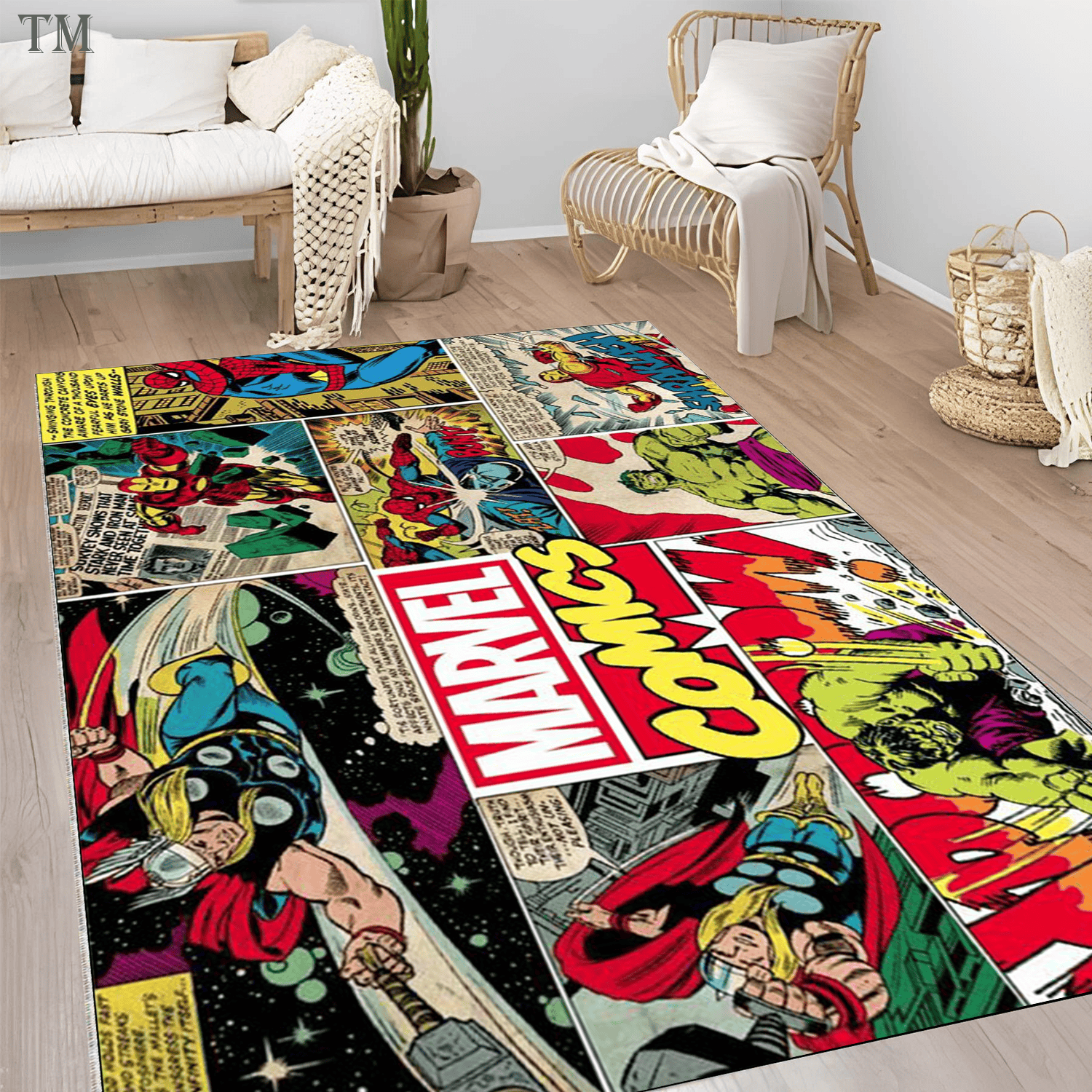 MV Regtangle Rug Premium Floor Rug Stylish Home Decor