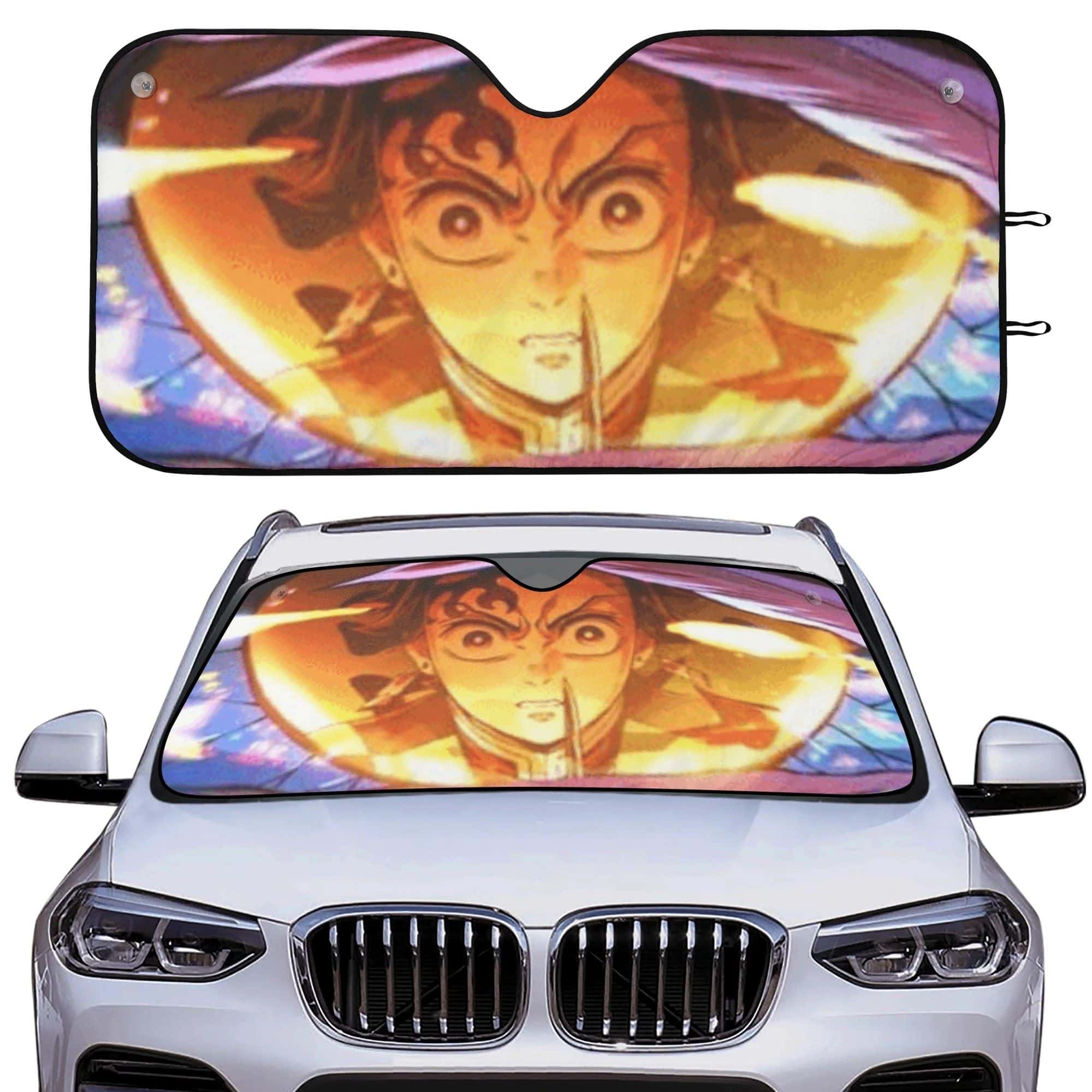 Pokemon Car Windshield Sunshade Foldable UV Protection Front Window Sun Shade Gift for Anime Fans