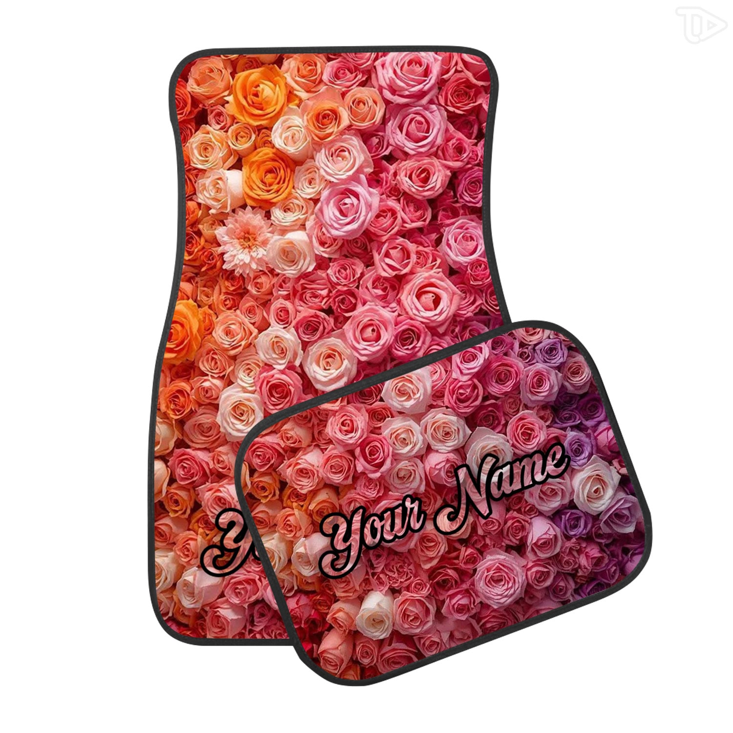 The Flash DC Comics Custom Car Floor Mats 4PCS Universal Fit Front & Rear All-Weather Auto Carpet Set Gift for DC Fans - Image 2