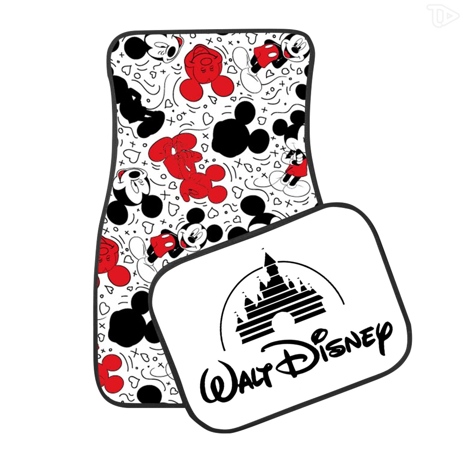 Scarlet Witch MV Custom Car Floor Mats 4PCS Universal Fit Front & Rear All-Weather Auto Carpet Set Gift for MV Fans - Image 2