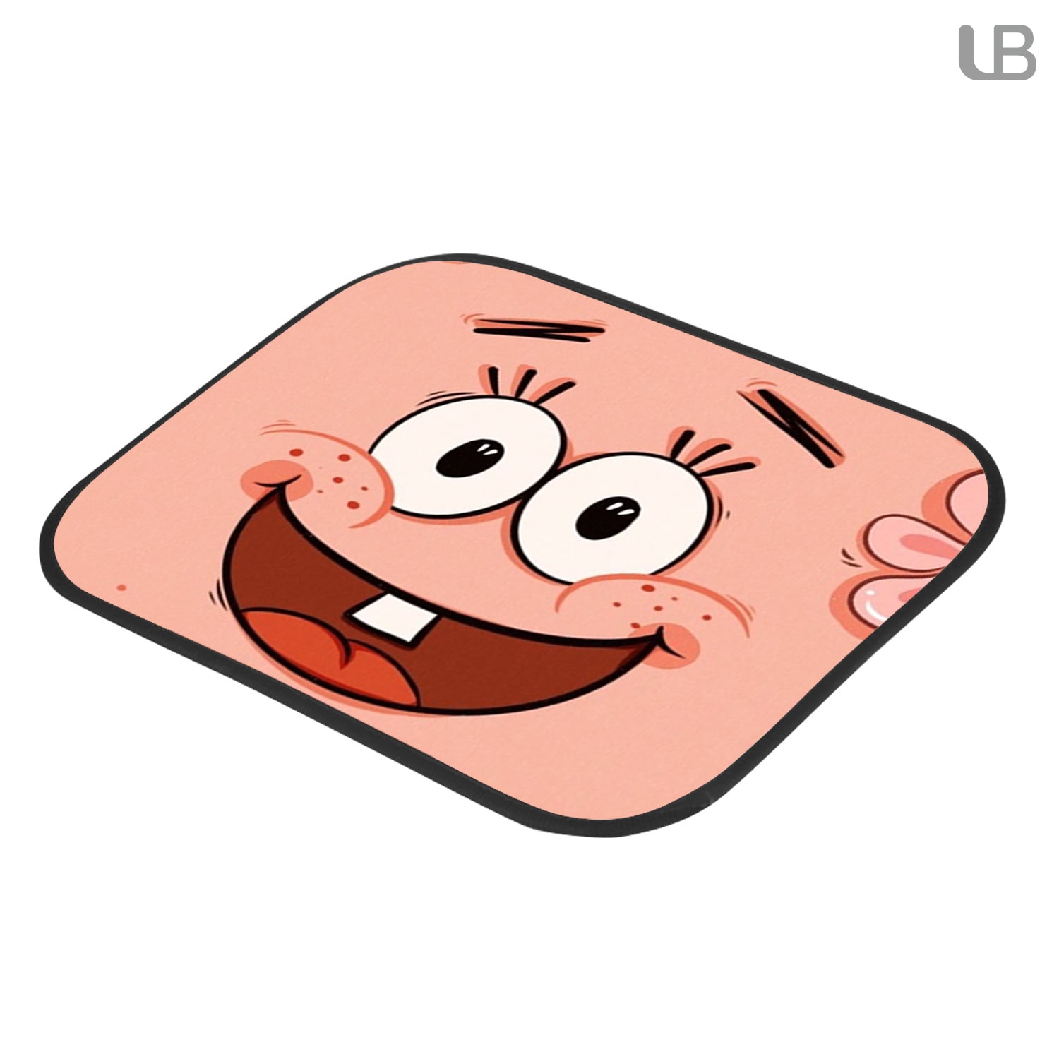 Patrick Star SpongeBob SquarePants Custom Car Floor Mats 4PCS Universal Fit Front & Rear All-Weather Auto Carpet Set Gift for Cartoon Fans - Image 3