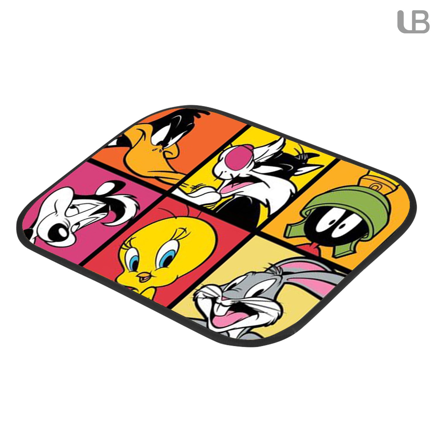 Bugs Bunny Tweety Daffy Duck Looney Tunes Custom Car Floor Mats 4PCS Universal Fit Front & Rear All-Weather Auto Carpet Set Gift for Fans - Image 3