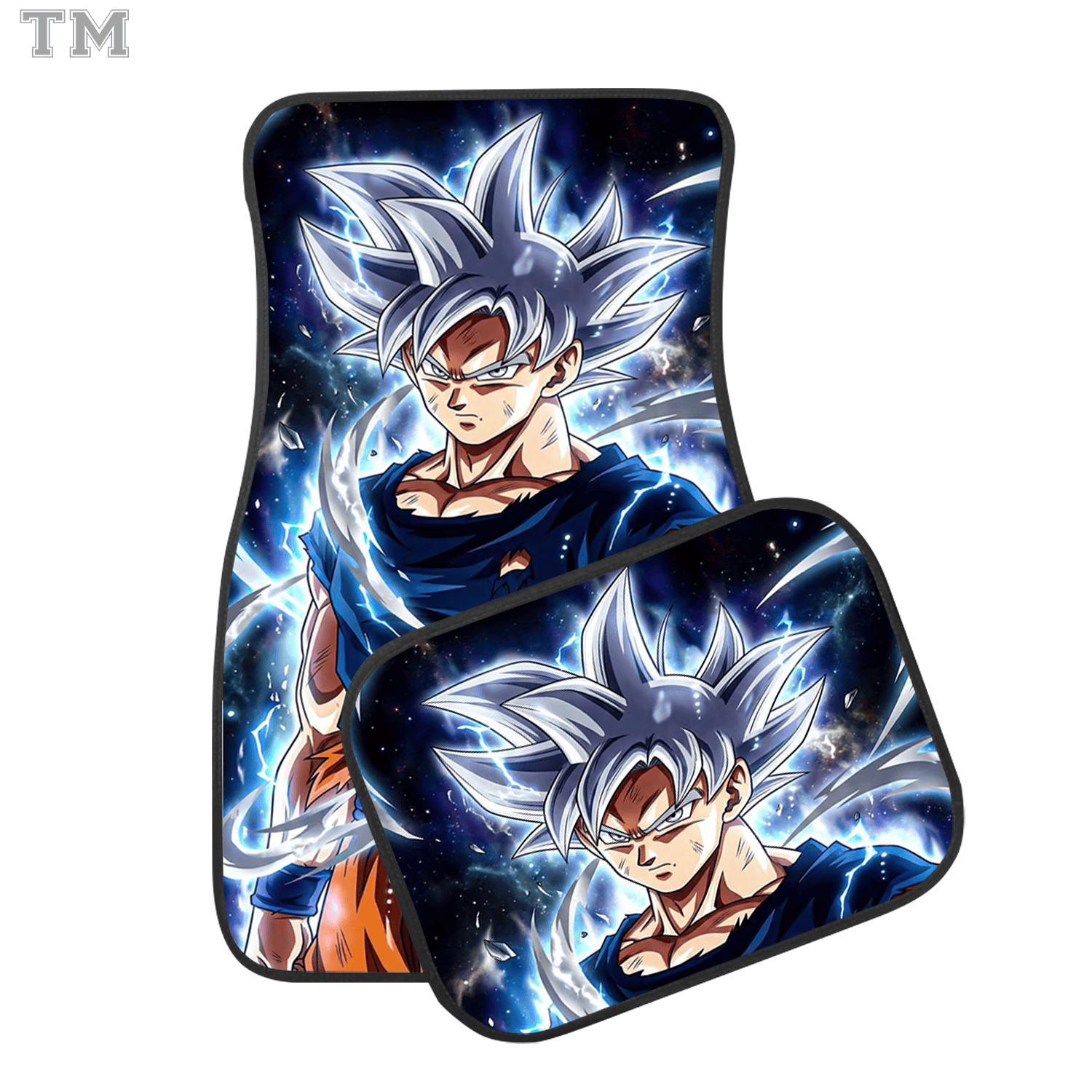 Dragon Ball Custom Car Floor Mats 4PCS Universal Fit Anime Auto Carpet Set - Image 3